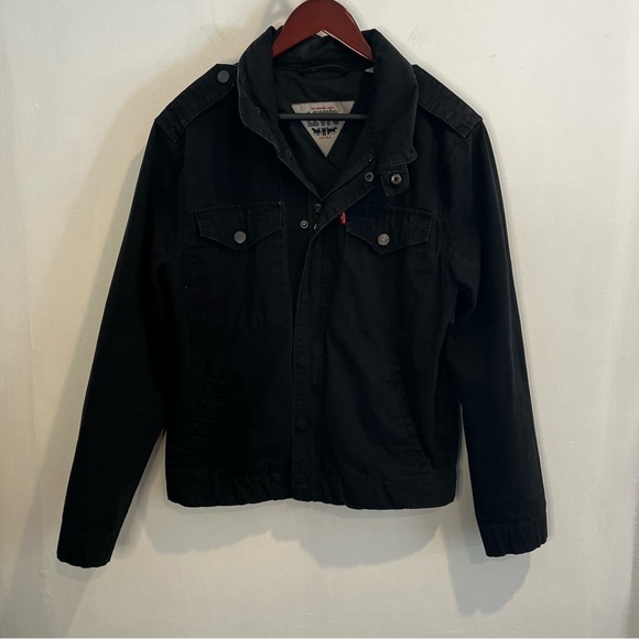 Men’s | Levi’s Black Denim Trucker Jacket | Small - Picture 1 of 10